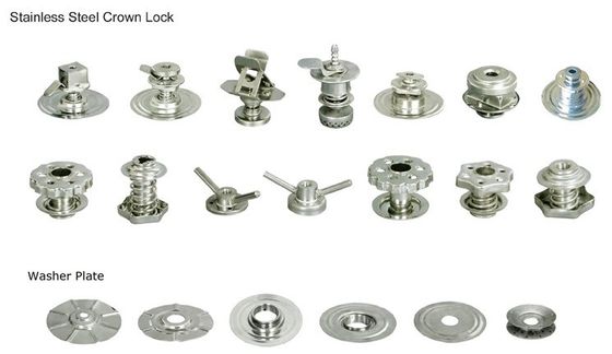 Lock And Washer Plate For Cone Yarn Dyeing Machine