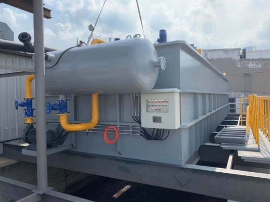 Combined Dissolved Air Flotation DAF For Industry Waste Water Capacity 40 M3 / H